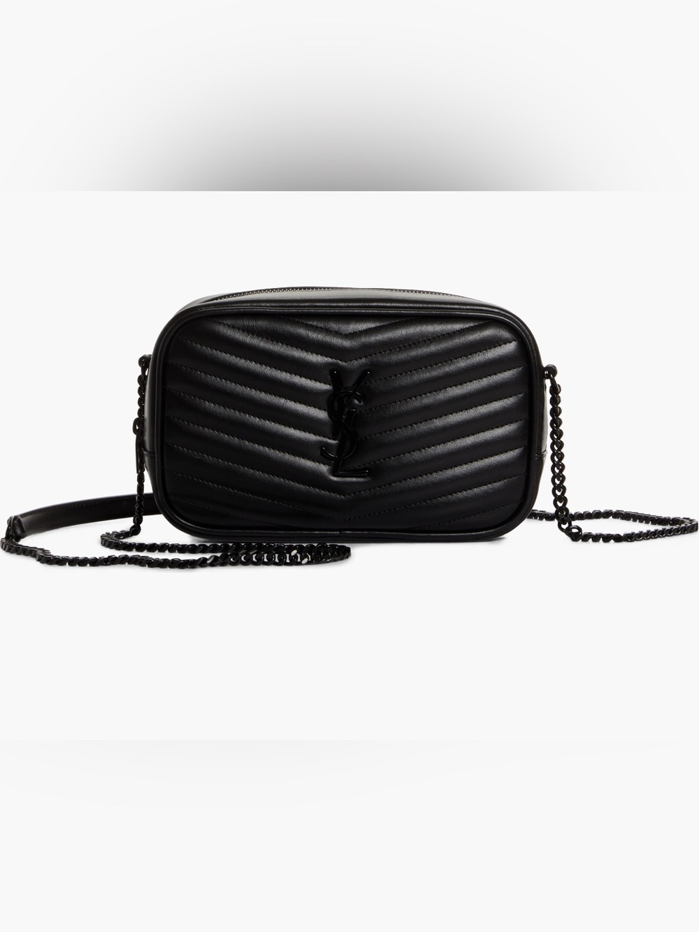 Saint Laurent Mini Lou Leather Camera Bag
